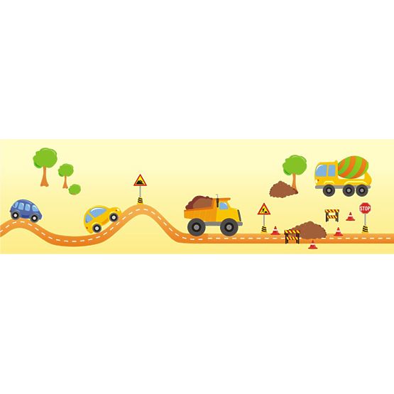 Dekorácia na stenu autá a mesto