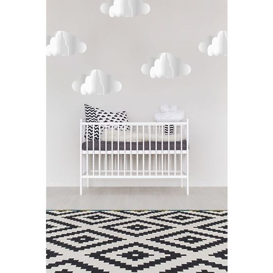 Dekorácia na stenu DEKORNIK - 3D obláčiky 