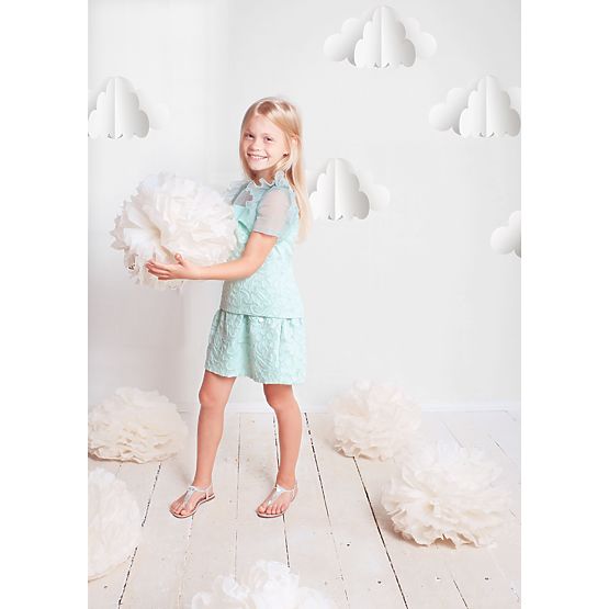 Dekorácia na stenu DEKORNIK - 3D obláčiky 