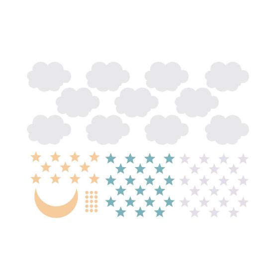 Dekorácia na stenu DEKORNIK - farebné nebo