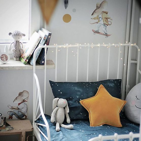 Dekorácia na stenu DEKORNIK Little Mouse Street