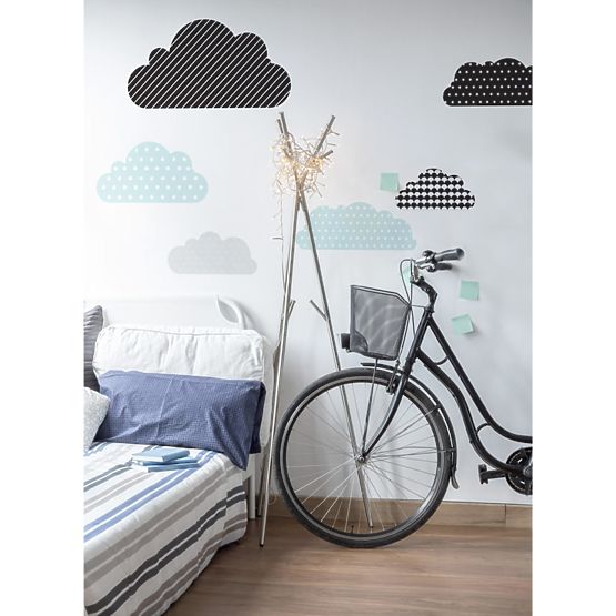 Dekorácia na stenu DEKORNIK - obláčiky