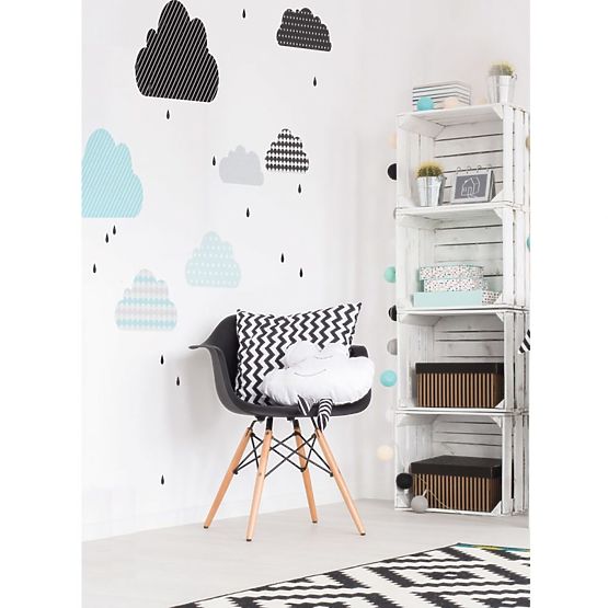 Dekorácia na stenu DEKORNIK - obláčiky
