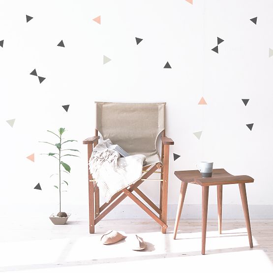 Dekorácia na stenu DEKORNIK - trojuholníky