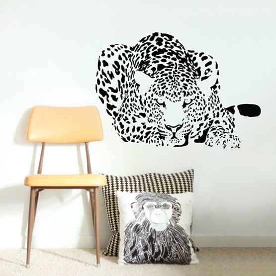 Dekorácia na stenu LEOPARD