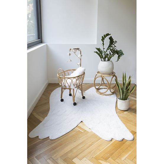 Dekoračný pletený vankúšik - Angel Wings