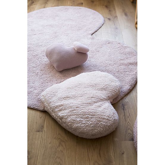 Dekoračný pletený vankúšik - Love