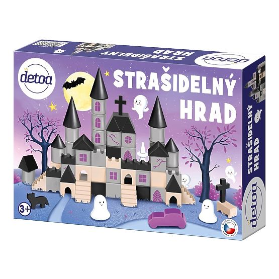Detoa Drevená stavebnica Strašidelný hrad