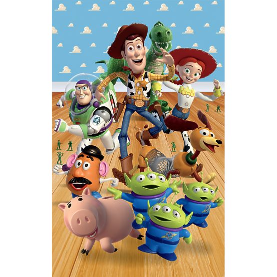 Detská 6 dielna tapeta Toy Story