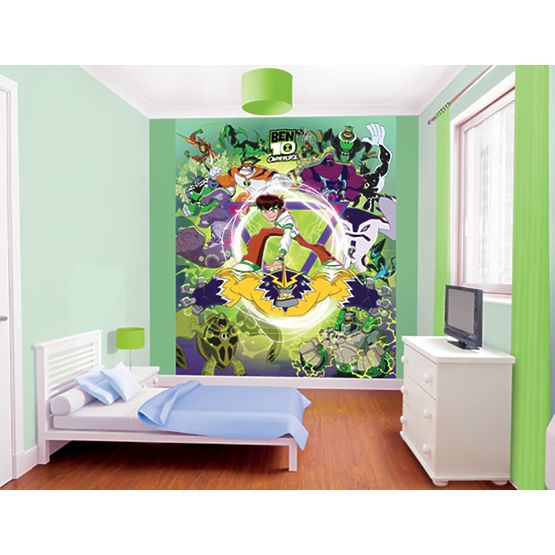 Detská 8 dielna nástenné maľby - Ben 10 Omniverse