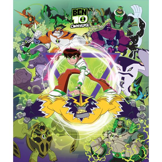 Detská 8 dielna nástenné maľby - Ben 10 Omniverse