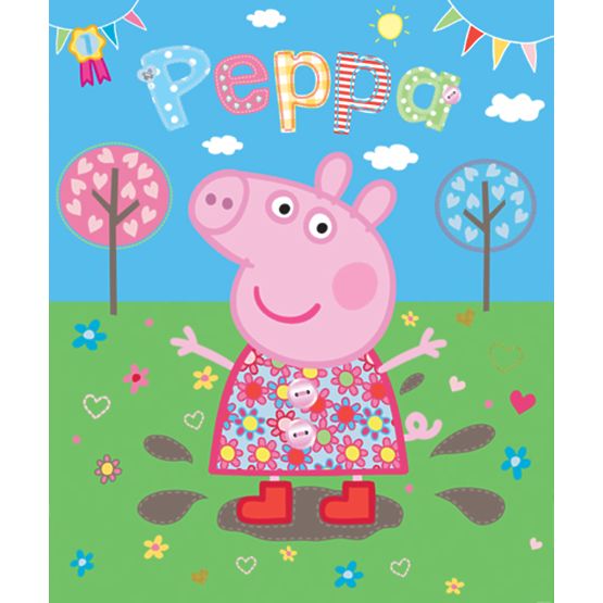 Detská 8 dielna nástenné maľby - Peppa Pig