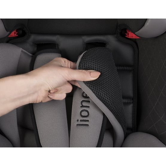 Detská autosedačka LIONELO Jasper - eko-koža