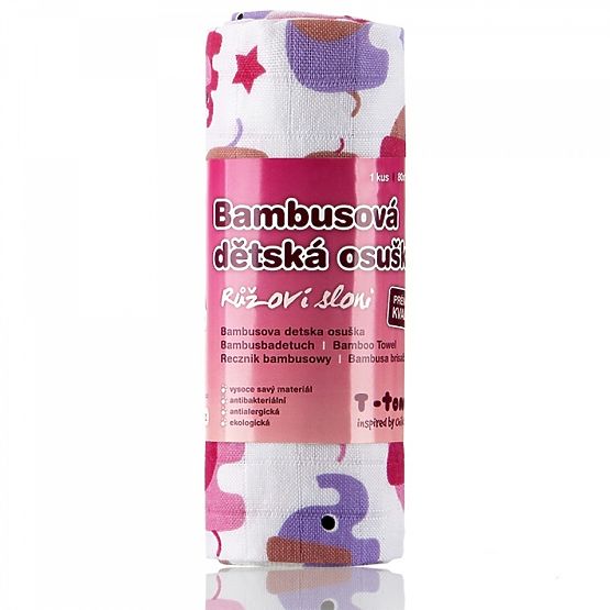 Detská bambusová osuška s potlačou