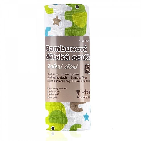 Detská bambusová osuška s potlačou