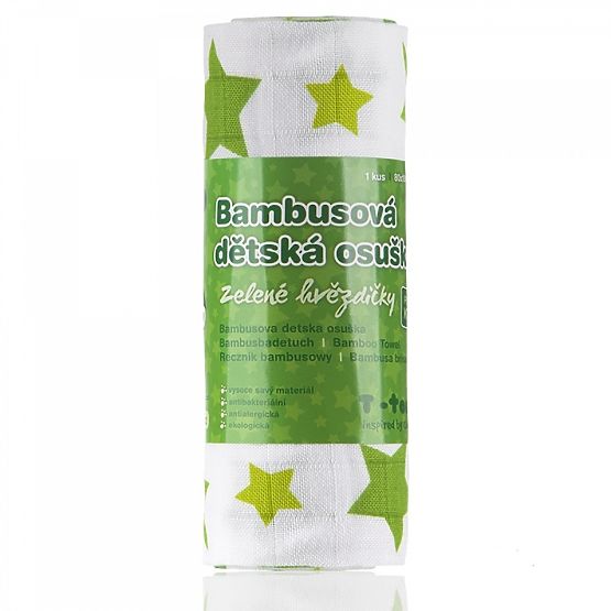 Detská bambusová osuška s potlačou