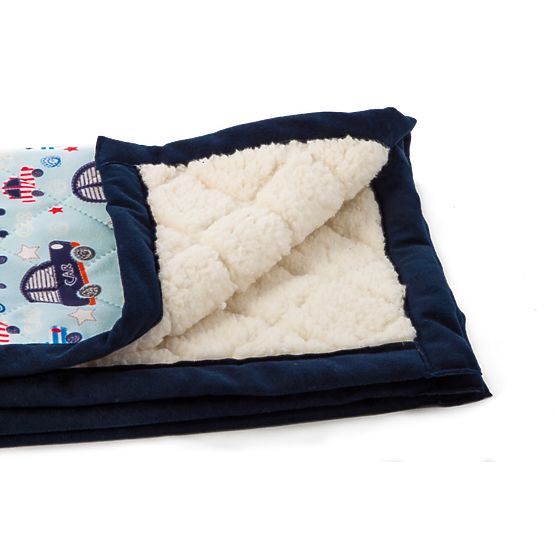 Detská deka s autíčkami