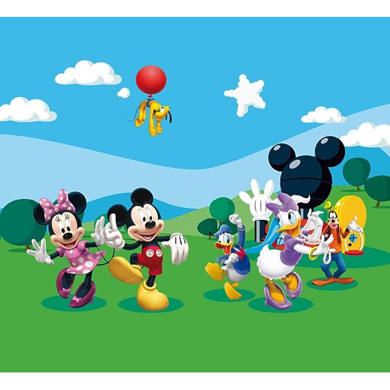 Detská foto záclona - myšiak Mickey
