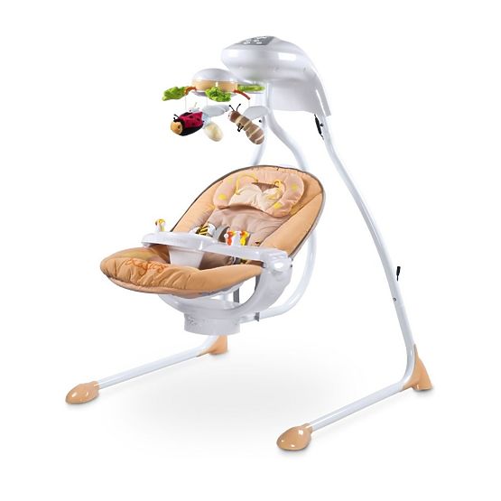 Detská hojdačka CARETERO Bugies beige Béžová