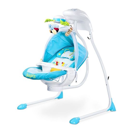 Detská hojdačka CARETERO Bugies blue Modrá