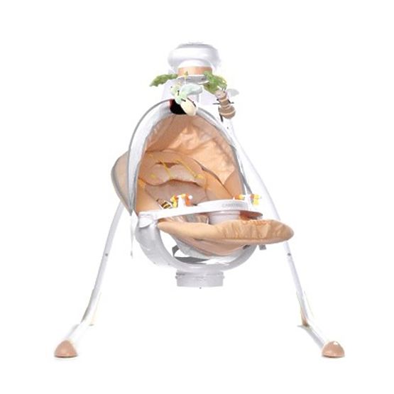 Detská hojdačka CARETERO Bugies grey Sivá