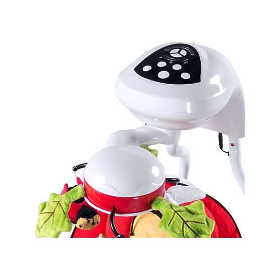 Detská hojdačka CARETERO Bugies grey Sivá