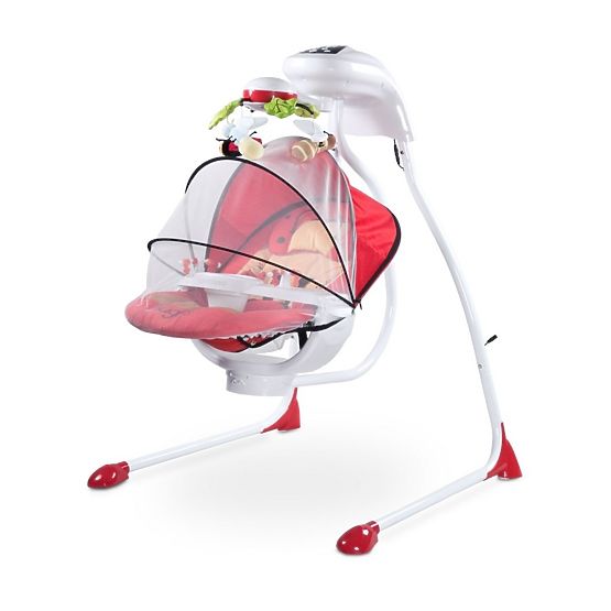 Detská hojdačka CARETERO Bugies purple Fialová