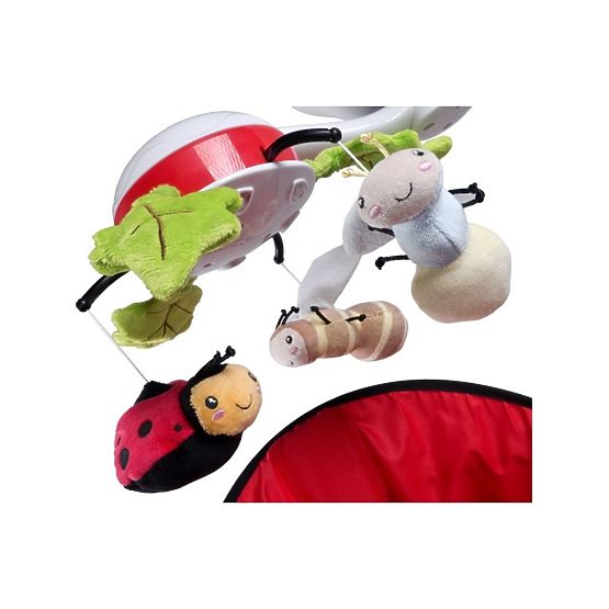 Detská hojdačka CARETERO Bugies purple Fialová