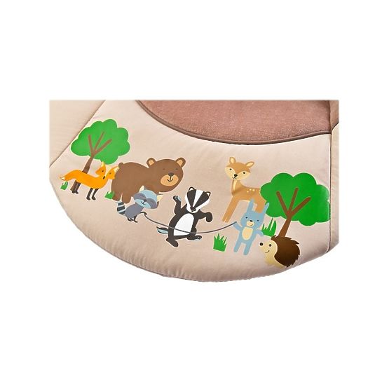 Detská hojdačka CARETERO FOREST grey Sivá