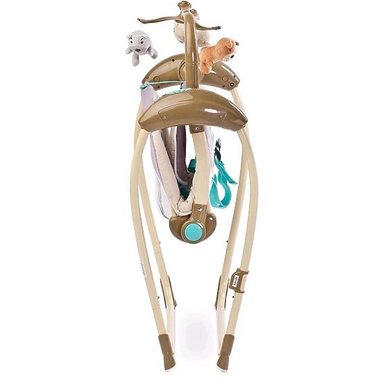 Detská hojdačka CARETERO LOOP graphite Sivá