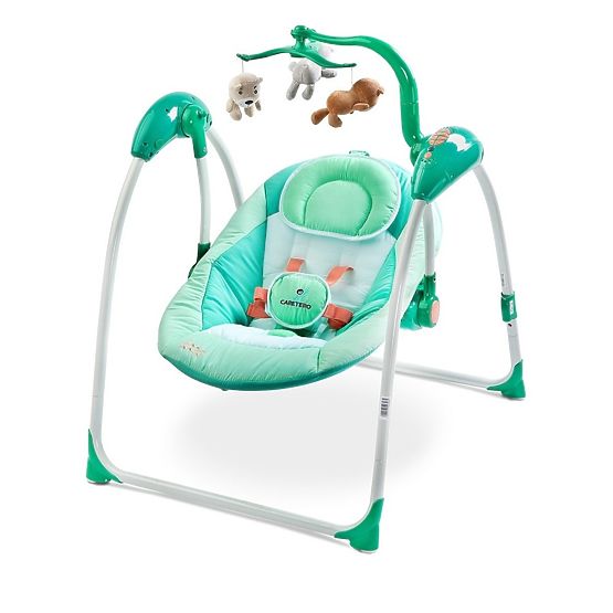 Detská hojdačka CARETERO LOOP mint Zelená
