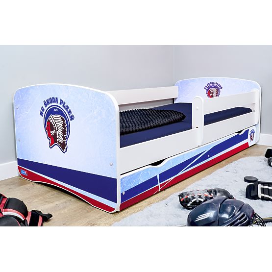 Detská hokejová posteľ - HC Škoda Plzeň
