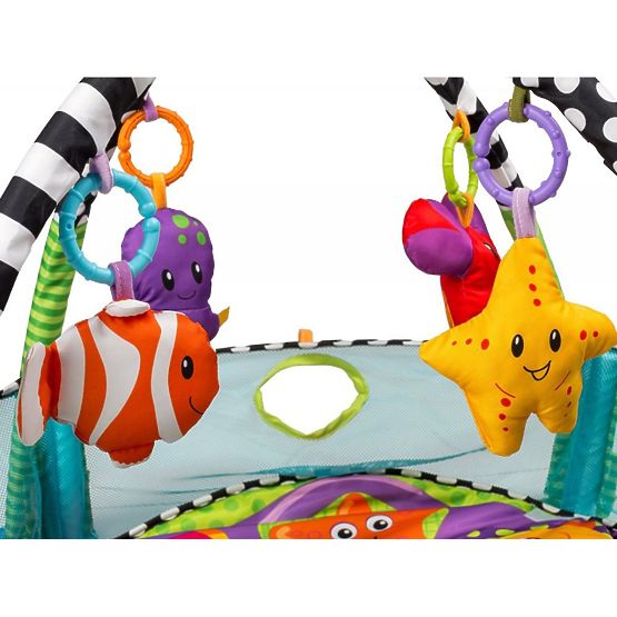 Detská hracia deka - korytnačka s ohrádkou