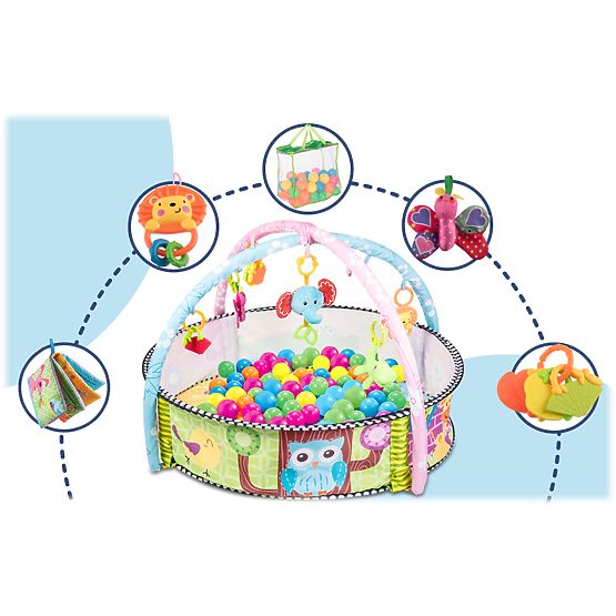 Detská hracia deka LIONELO Carla