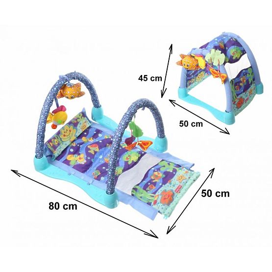 Detská hracia deka s tunelom
