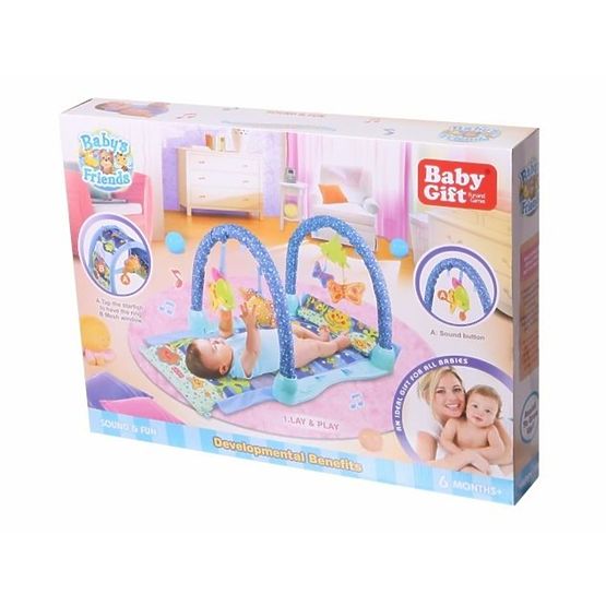 Detská hracia deka s tunelom