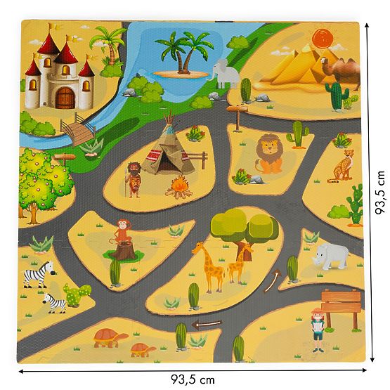 Detská hracia podložka Safari