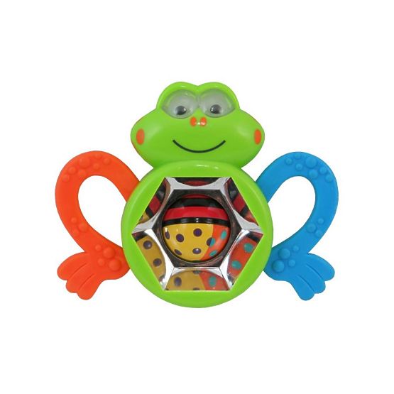 Detská hrkálka Baby Mix žabka Podľa obrázku