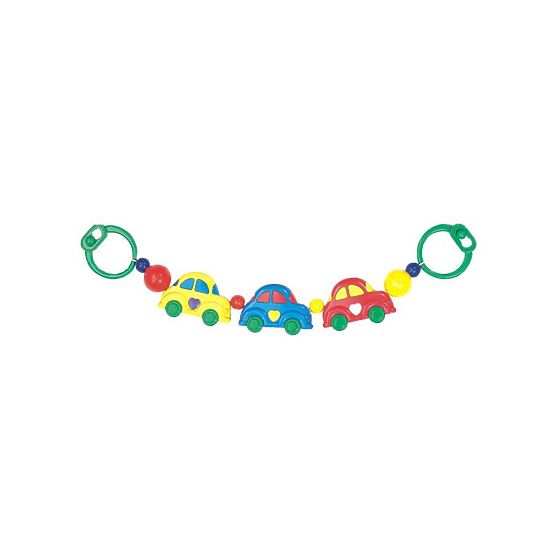 Detská hrkálka do kočíka Baby Mix autíčka Podľa obrázku