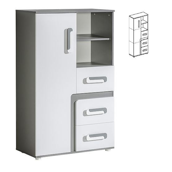 Detská izba Apolo - šedá