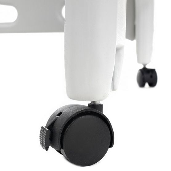 Detská jedálenská stolička kinder - sivá