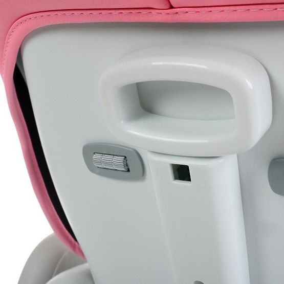 Detská jedálenská stolička Luxa - ružová