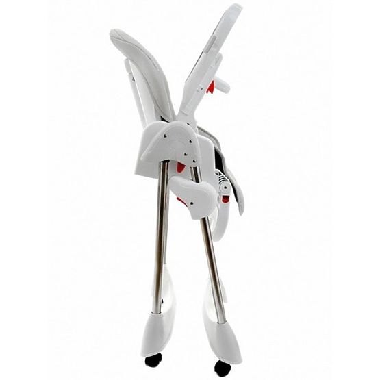 Detská jedálenská stolička Luxa - sivá