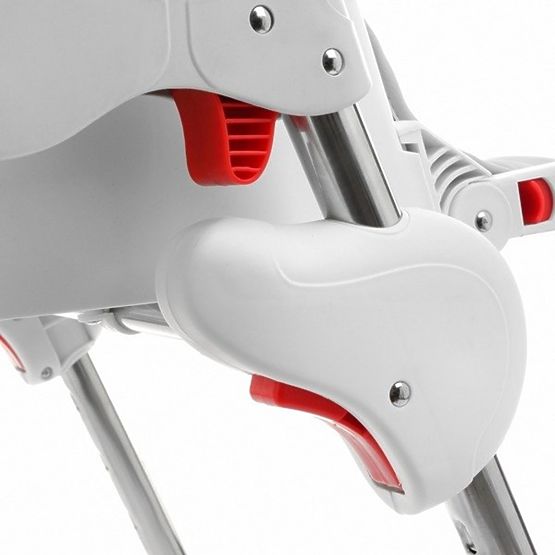 Detská jedálenská stolička Luxa - sivá