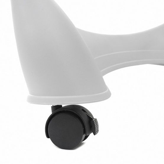 Detská jedálenská stolička Luxa - sivá