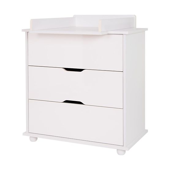 Detská komoda Drewex biela