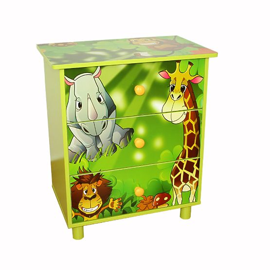 Detská komoda JUNGLE