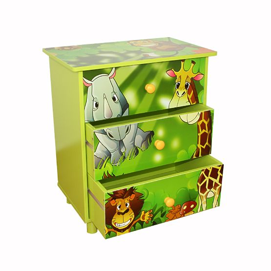 Detská komoda JUNGLE