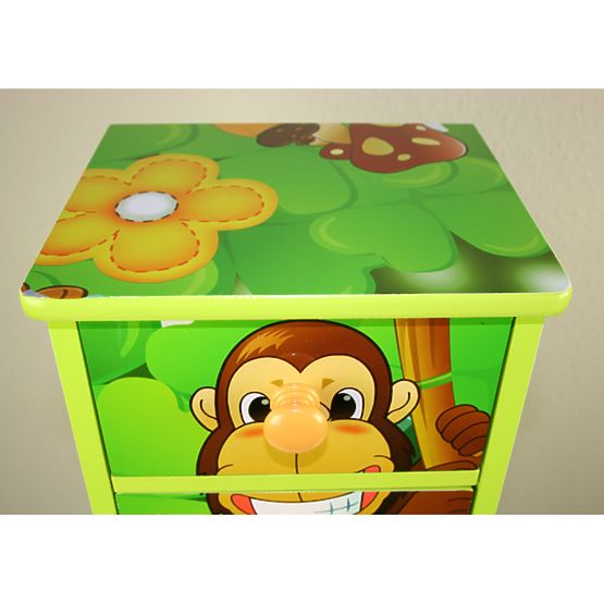 Detská komoda JUNGLE so 7 zásuvkami