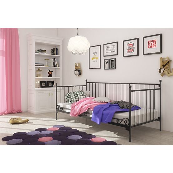 Detská kovová posteľ model 14